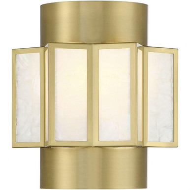 Gideon 2 Light Wall Sconce by Savoy House - 9-3164-2-322