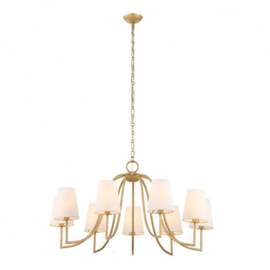 Seville 9 Light Chandelier 21.63 Inch Tall and 42 Inch Wide by Uttermost - 21399