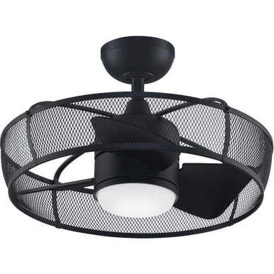 Henry 3 Blade Ceiling Fan 14.33 Inch Tall and 22.09 Inch Wide by Fanimation - FP8519BL