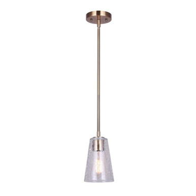 Everly 1 Light Mini Pendant by Canarm Inc - IPL1100A01GD