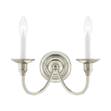 Cranford 2 Light Wall Sconce by Livex - 5142