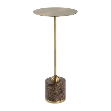 Verlin Drink Table 21.75 Inch Tall and 10 Inch Wide by uttermost - 50185