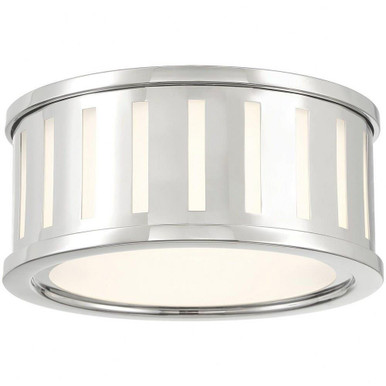 Kendal 2 Light 9.5 Inch Wide Flush Mount by Crystorama - KEN-2200