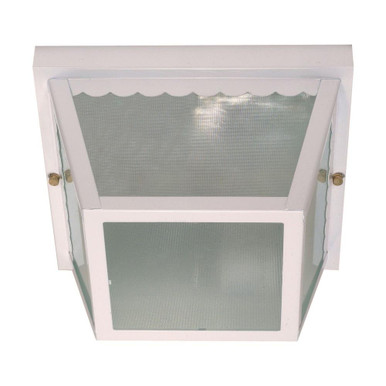 2 Light 9.25 Inch Wide Outdoor Flush Mount by Nuvo - 60-4-925