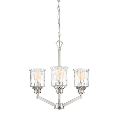 Drake 3 Light Small Chandelier by Designers Fountain - 96383