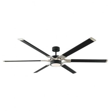 Loft 72 Inch 6 Blade Ceiling Fan with Light Kit by VC Fan - 6LFR72D