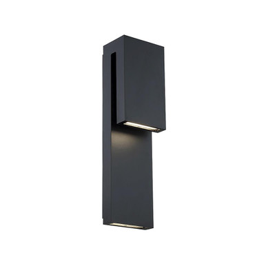 Double Down 2 LED Light Outdoor Wall Lantern by Modern Forms - WS-W13718
