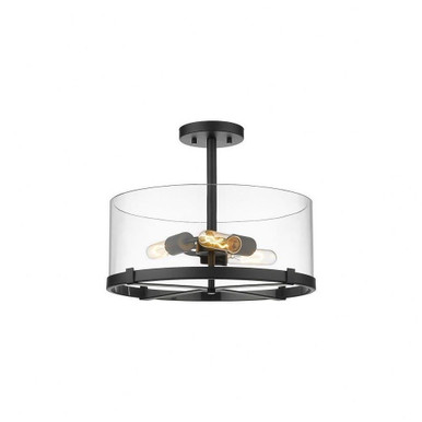 Callista 3 Light 16.5 Inch Wide Flush Mount by Z-Lite - 3032SF