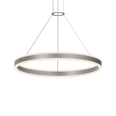 Double Corona 62W 2 LED Pendant 2.75 Inch Tall X 31.5 Inch Wide by Sonneman - 2305