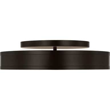 Dupont 26W LED Round Semi Flush Mount 16 Inch Wide by Visual Comfort Studio - PCF1041