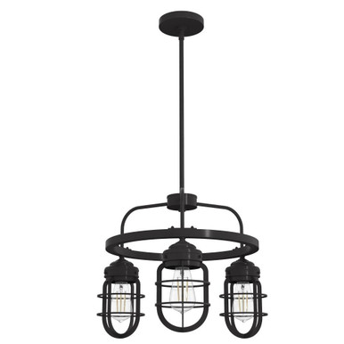 Starklake 3 Light Medium Chandelier by Hunter - 1966_3