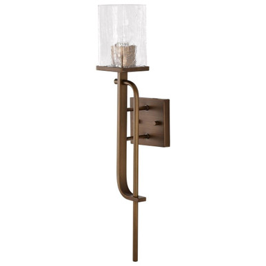 Terrace 1 Light Wall Sconce In Contemporary Style 24 x 4.5 Inches by Nuvo - 60/7747