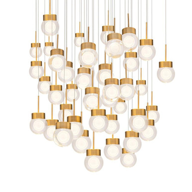 Double Bubble 123W 41 LED Light Large Pendant by Modern Forms - PD-82041S