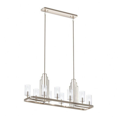 Kimrose 10 Up Light Linear Chandelier by Kichler - 52413