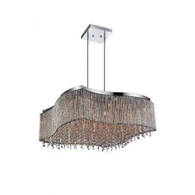 Claire 16 Light Medium Chandelier by CWI - 5535P24C-RB
