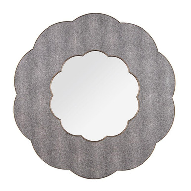 Scallop Wall Mirror 54 Inch Wide By Varaluz - 453MI54A