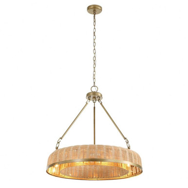 Ladakh 9 Light Round Pendant 27 Inch Tall and 28 Inch Wide by Uttermost - 21635
