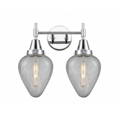 Geneseo 2 Light Vanity Light 15.5 Inch Wide by Innovations - 447-2W-G165