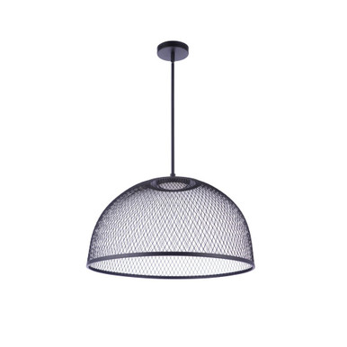 Sculptural Statement 18W 1 LED Pendant 12.25 X 24.25 Inch Wide by Craftmade - P1005-LED