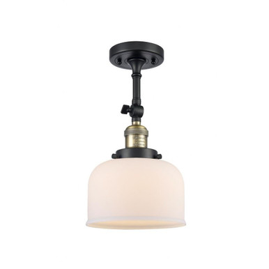 Franklin Restoration 1 Light 8 Inch Wide Semi Flush Mount by Innovations - 201F-BAB-G71