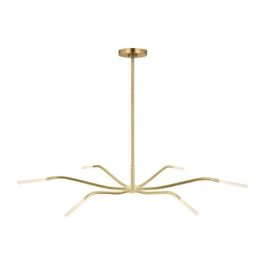 Lajos 14W 6 LED Chandelier 4.5 X 38.9 Inch Wide by Visual Comfort Modern - SLCH81927