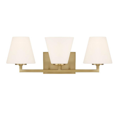 Palmyra 3 Light Vanity Light by Designers Fountain - D255M-3B-BG
