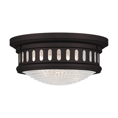 Berwick 2 Light 11 Inch Wide Flush Mount by Livex - 73051