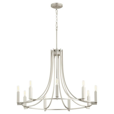 Olympus 9 Light Large Chandelier by Quorum - 696-9