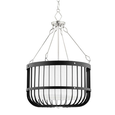 Landon 4 Light Large Pendant by Hudson Valley - BKO303