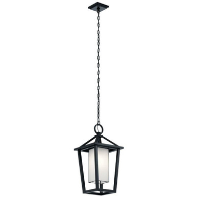Pai 1 Light Mini Outdoor Ceiling Light by Kichler - 49879bk