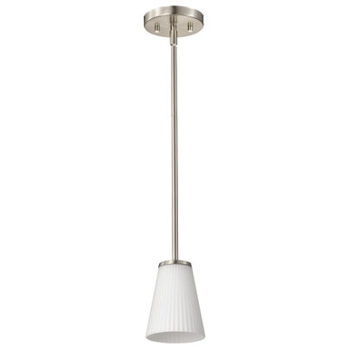 Royale 1 Light Mini Pendant 5.75 Inch Tall and 4.92 Inch Wide by Nuvo - 60/8727