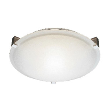 3 Light 15 Inch Wide Flush Mount by Trans Globe 59007 BN - 59007 BN