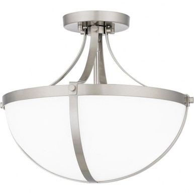 Antebellum 2 Light 14.75 Inch Wide Semi Flush Mount by Quoizel - ATB1714