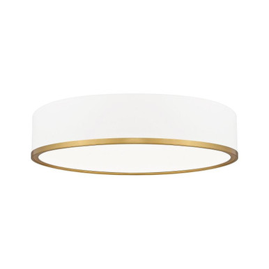 Bradley 50W 1 LED Flush Mount 4 Inch Tall and 20.25 Inch Wide By Z-Lite - 1018F20