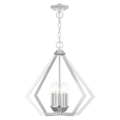 Prism 5 Light Small Chandelier by Livex - 40925
