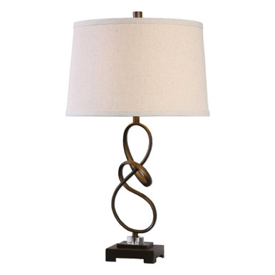 Tenley 1 Light Table Lamp 16 inches wide by 14 inches deep by Uttermost - 27530-1