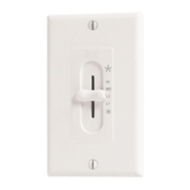 Accessory 1.6 Amps Four-Speed Slide Wall Control by Hunter Fans - 27181