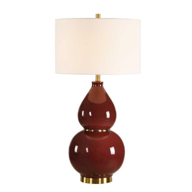 Gourd 1 Light Table Lamp 30.5 Inch Tall and 16 Inch Wide by Uttermost - 30644-1