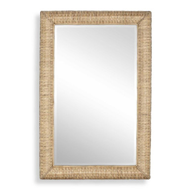 Twisted Seagrass Large Mirror 58 Inch Tall and 38 Inch Wide by uttermost - 08251