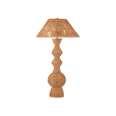 Nirvana 2 Light Table Lamp 38.25 Inch X 21 Inch Wide by Currey Company - 6000-1051