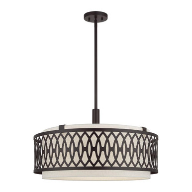 Vistaview 5 Light Large Pendant by Livex - 53435