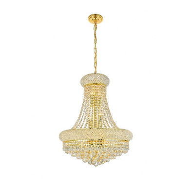 Primo 14 Light Small Chandelier by Elegant - V1800D20