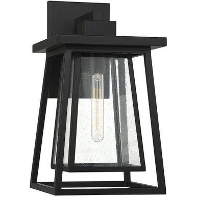 Denver 1 Light Outdoor Wall Lantern 18 Inch Tall by Savoy House - 5-2022-bk