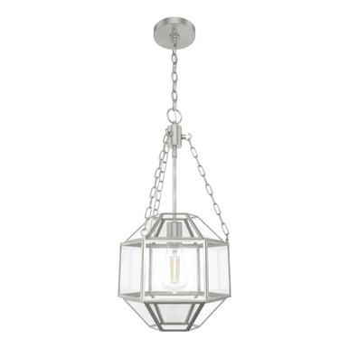 Indria 1 Light Medium Pendant by Hunter Fans - 19363