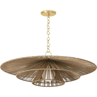 Levan 1 Light Oversized Pendant by Troy - F1736-VGL
