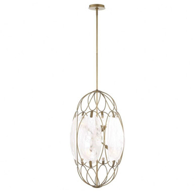 Valencia 6 Light Pendant 31 Inch Tall and 19 Inch Wide by Uttermost - 21641