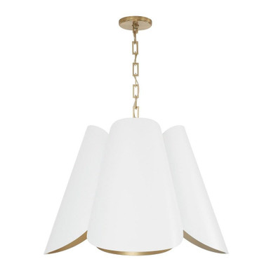 Maeve 4 Light Pendant 18.75 Inch Tall and 26.75 Inch Wide by Capital - 355441RE