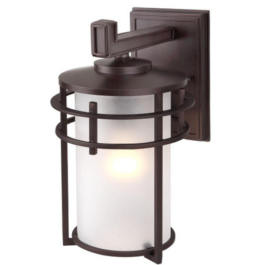 Flex 1 Light Outdoor Wall Lantern by Canarm - IOL199ORB
