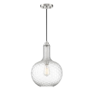 Kantor 1 Light Pendant 18 Inch Tall and 11 Inch Wide by Savoy House - L7-2930-1