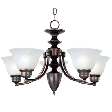 Malaga 5 Light Medium Chandelier by Maxim - 2699